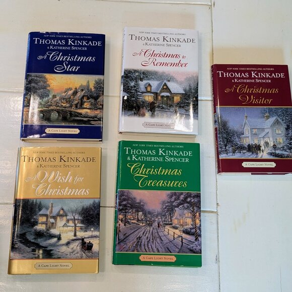 Lot of 13 New Cape Light Series HC Thomas Kinkade Katherine Spencer Book Holiday - Picture 7 of 10